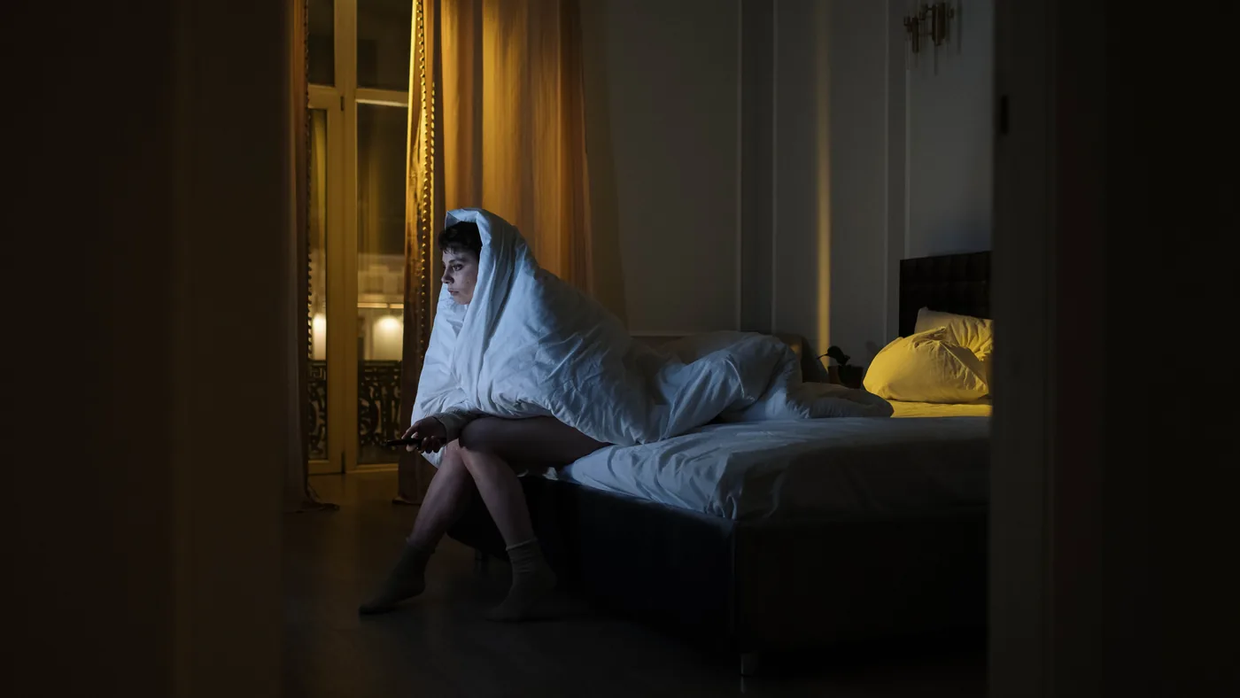 Nothing is preventing you from sleeping. That is precisely what makes it procrastination rather than insomnia.